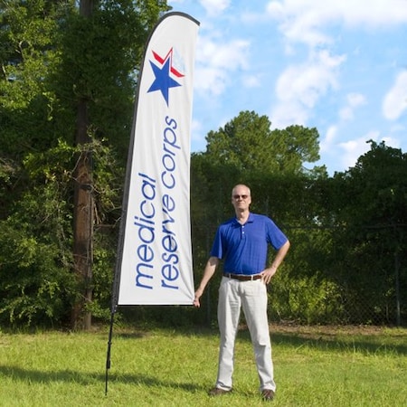 Propac MRC FEATHER FLAG KIT K2006-MRC-WHITE